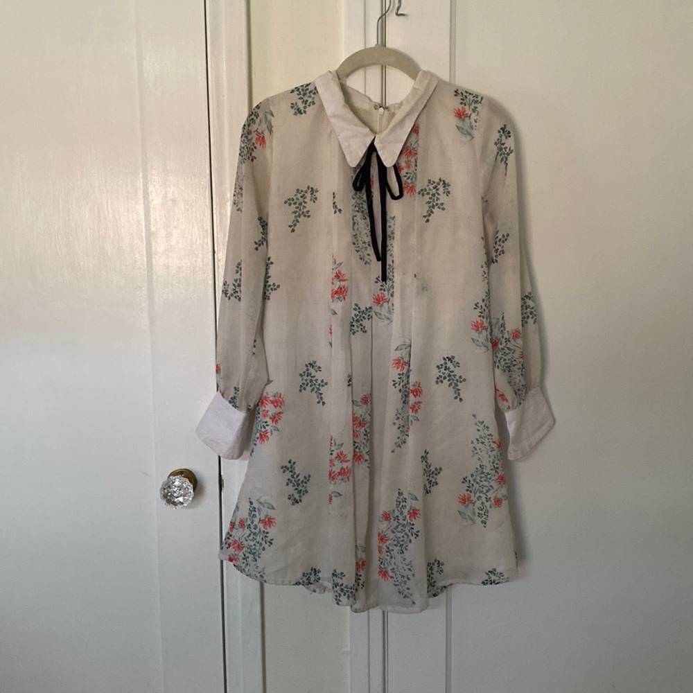 Floral mini dress